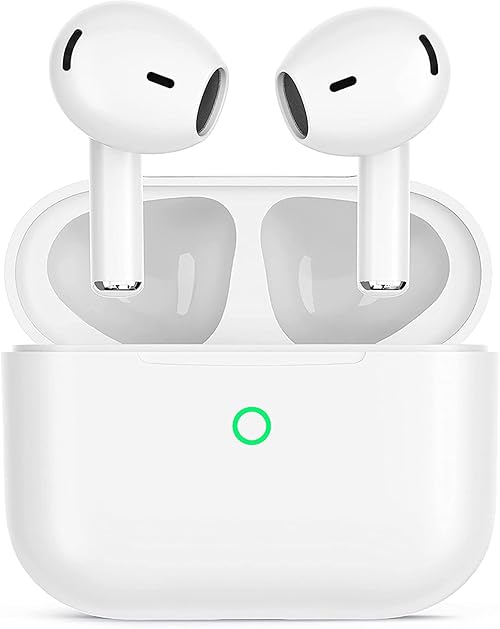 Wireless Earbuds, Bluetooth 5.3 in Ear Headphones with 4 ENC Noise Cancelling Mic, 50H Playtime HiFi Stereo Headphone, IPX7 Waterproof Touch Control for Android Phone/including iOS 13.0 and above
