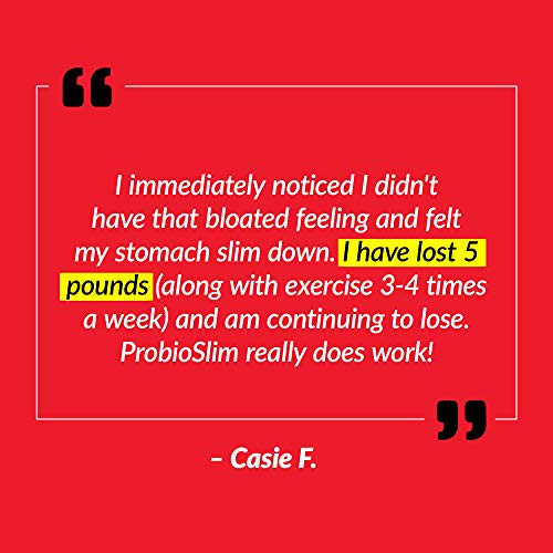 Force Factor Probioslim Probiotics + Weight Loss Supplement, Burn Fat