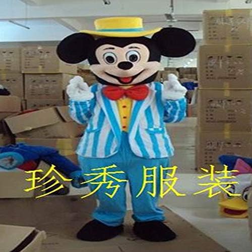 Minnie Mickey Mascot Cartoon Doll Costume Walking Cosplay Props Mickey Mouse Anime Performance Doll Clothes Activity Display Advertising