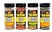 All Natural Paleo Spices ALL-PURPOSE Set - No MSG, No Artificial Preservatives And Gluten Free - Perfect For Grilling, Baking, Roasting, Sauteing - 4 Pack Blend - By The Cave Gourmet