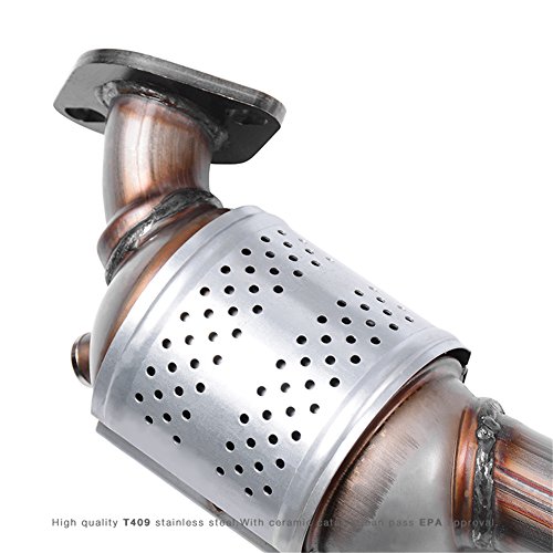 For 99 00 01 02 03 04 05 Subaru Forester Catalytic Converter Exhaust Manifold for 1999-2005 Subaru Impreza Legacy Outback 2005 2006 Saab 9-2X OBDII - Thumbnail 2