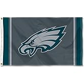 Philadelphia Eagles Blackout Sideline Flag Outdoor Indoor 3x5 Foot Banner