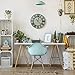 Sorbus 16-Inch Large Wall Clock - Centurian Roman Numeral Style - Modern Home Decor - Metal Wood Decorative Analog Clock