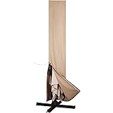 Jentafix Patio Cantilever Umbrella Cover UV Resistant for 9ft to 13ft Outdoor Offset Umbrella with Zipper and Rod