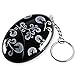 Mengde 120db Loud Emergency Personal Alarm Keychain SOS Keyring for Women, Kids, Girls, Superior, Elderly, Student, Explorer Self Defense Electronic Device Bag Decoration, Black