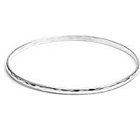 ブレスレット BLENDOFF Ordinary Minimal Round Cuff Bracelet 3mm Silver 925 Amazon.com: Silverly Round Stacking Sterling Silver Bangles