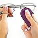 Gwee - Sport Guppy, Magnetic Headphone Cable Storage Clip, Secure Headphone Cords During Workouts, Screen Cleaner & Sunglass Holder, Earbuds not Included, ASSORTED 2-pack