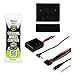 98-2013 Harley Kenwood KMR-M Marine Motorcycle ATV Bike Radio, Enrock Antenna with 2 Kicker Speakers, Adapters Rings FLHT FLHTC Touring Kit install Pkg