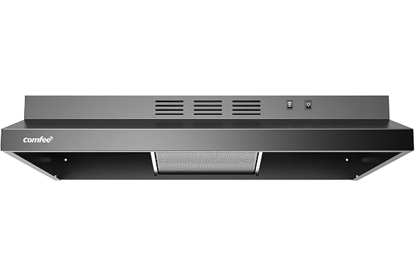 COMFEE' 30 Inch Under Cabinet Range Hood, 200 CFM Ducted/Ductless