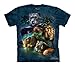 Mountain Big Jungle Cats Youth Size T-shirt