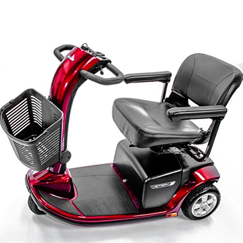 VICTORY 9 Pride 3wheel Electric Scooter SC609 Red + Challenger