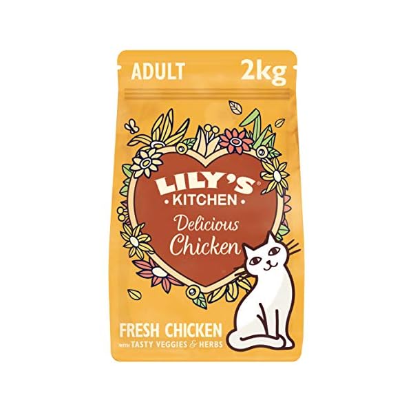 Lilys-Kitchen-Chicken-Casserole-Complete-Adult-Dry-Cat-Food-2-kg Lily's Kitchen Chicken Casserole Complete Adult Dry Cat Food (2 kg) (Packaging may vary)