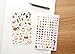 Molang Sticker Ver.1~3 - Cute Rabbit Charactor Diary Scrap Book Scrapbooking Decor Decoration 6 Sheets Lot Korean Stationery (Ver.4)