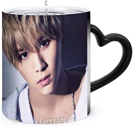 Amazon 山田涼介マグカラーチェンジングマグ耐熱マグコーヒー商品陶器魔法の色を変えるマグ暖かい変色グラスグリーン大容量真空断熱ギフト グラス タンブラー オンライン通販