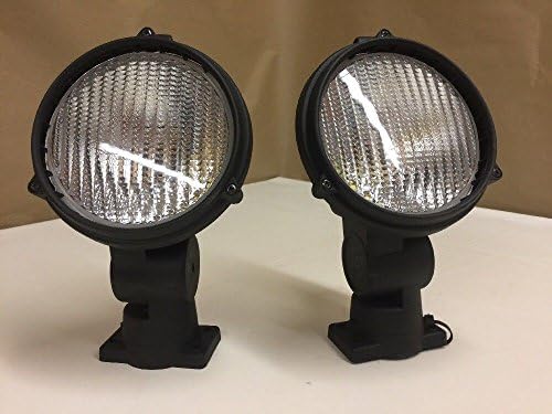 Niox Universal Mountable Spot Light (Lot Of 2) Black Lightweight