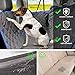 SUPSOO Dog Car Seat Cover Waterproof Durable Anti-Scratch Nonslip Back Seat Pet Protection Dog Travel Hammock with Mesh Window and Side Flaps for Cars/Trucks/SUV