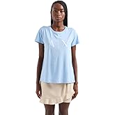 Armani Exchange Womens Milano Edition Cotton Crewneck Tee