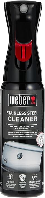 Weber Stainless Steel Cleaner 300 ml for BBQ Surfaces Protects & Cleans view 6