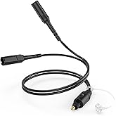 Toslink Digital Audio Splitter, 1x2 Digital Fiber Optic Splitter with 1 Male Input & 2 Outputs (Female & Male), Compatible with Home Theatre, Xbox, PS3/PS4