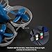 BETAFPV Beta75X 3S Whoop White Frame Kit with 2 Sets 40mm 4-Blade Props 1.5mm Shaft Blue for 75mm 3S Brushless Beta75X Whoop Drone