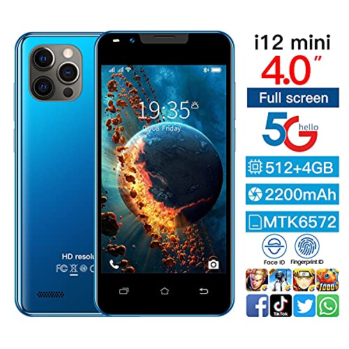 ARGIN Unlocked Cell Phones, Mini12 Android 5.1 512MB + 4GB Smartphone