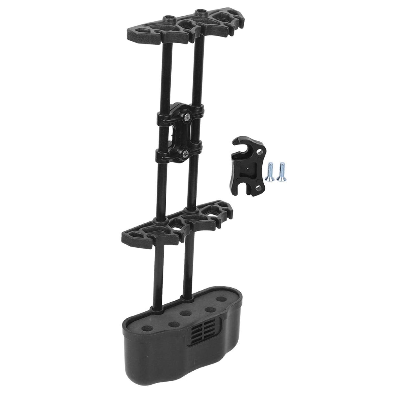 GAESHOW Arrow Holder,Portable 6 Arrow Quiver Buckle Type Bows Holder Box Outdoors Archery Equipment