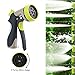 Garden Hose 50 ft - Expandable Water Hose - 8 Functions Durable Zinc Alloy Spray Nozzle For Car, Garden, Lawn, Pet Shower, Plant Watering Hose