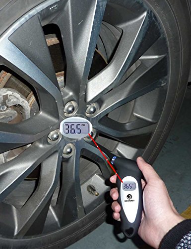 CJHFAMILY Digital Tire Pressure Gauge 100 PSI 4 Settings for Car Truck Bike and motorcycle with Backlit LCD - Thumbnail 6