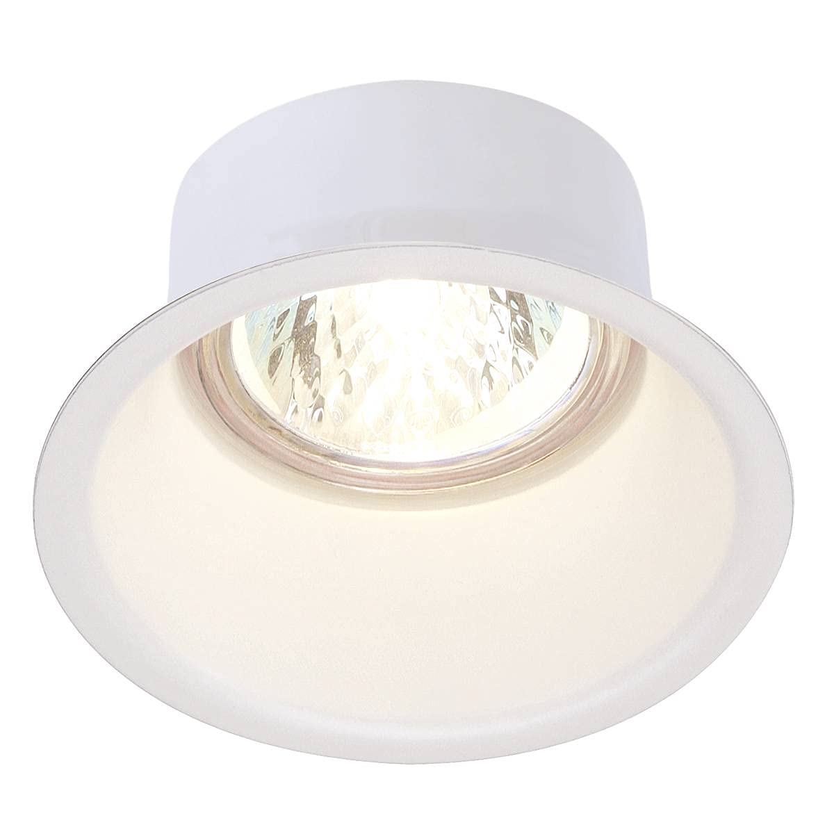 SLV recessed Ceiling Light Horn 1 / spot, floodlight, Ceiling spot, Ceiling Light, Built-in LED Light, Internal Lighting / GU10 50W White