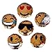 ACO Sequined Emoticon Round Mini 5.5