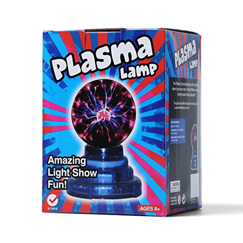 Godyce Plasma Ball Touch Sensitive 3 Inch Small Plasma Lamp Usb Or Battery Power Supply Lightning Sphere Light