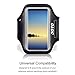 Running Armband for Samsung Galaxy S9+ S8 Plus Note 8 5, iPhone X 8 Plus 7+ 6 Plus 6s Plus, Pixel 2 XL, LG G7 V30, HUAWEI P20 Mate 10, JOTO Sports Arm Case Exercise Gym Pouch Workout Cover –Black