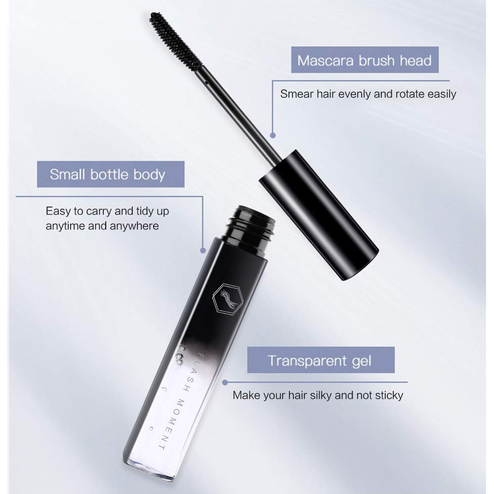 Hair Feel Finishing Sticks, 3 Pack × 18ML Small Broken Hair Styling Gel for Flyaway Hairs, Natural Moisturizing Refreshing and Non-Greasy, Shiny on Party, Wedding, Award, Interview : Beauty