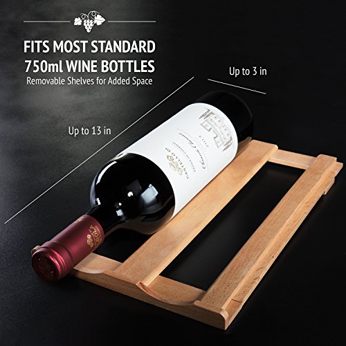 Ivation 8 Bottle Thermoelectric Wine Cooler/Chiller - Stainless Steel - Counter Top Red & White Wine Cellar w/Digital Temperature, Freestanding Refrigerator Smoked Glass Door Quiet Operation Fridge - Thumbnail 5