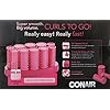 Conair Instant Heat Compact Hot Rollers; Pink
