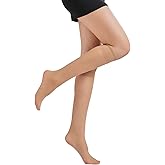 Verdancy Women’s 3 Packs 20D Sheer Knee High Socks Ultra Stretchable Plus Size Trouser Socks Over Calf Stockings
