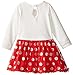 Disney Baby Girls' Long Sleeve Dress with Panty, Off White, 18 Months