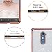 BENTOBEN Phone Case for ZTE ZMax Pro/ZTE Blade X MAX/ZTE Grand X Max 2/ZTE Imperial Max, Clear Bling Glitter Stripes Dual Layers Hybrid Shockproof Protective Phone Case
