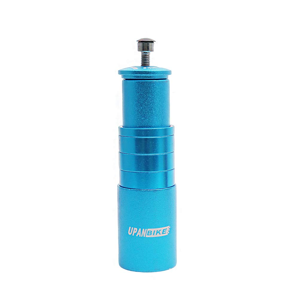 UPANBIKE Bike Bicycle Head Handlebar Stem Raiser Extender 28.6mm (Blue)