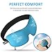 DIGITWHALE 3D Sleep Mask | Comfortable Memory Foam Eye Cover for Sleeping, Napping & Long Flights | Oeko-Tex Compliant | Silk Travel Pouch & Earplugs Included | for Men, Women & Kids | Pack of 2