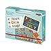 HABA Magnetic Game Box ABC Expedition - 147 Uppercase Magnetic Pieces in Cardboard Carrying Case - Learning on the Go!