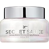 IT Cosmetics Secret Sauce Anti-Aging Face Moisturizer - Hydrating & Plumping Moisturizer Face Cream For Fine Lines, Wrinkles & Dark Spots - Vegan - Day or Night Facial Moisturizer - 2 fl. oz