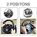 DOYO 270 Degree Motor Vibration Driving Gaming Racing Wheel with Responsive Gear and Pedals for PC/PS3/PS4/XBOX ONE/XBOX 360/NIntendo Switch/Androidthumb 4