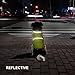 Vizpet Reflective Dog Vest with Lightweight Adjustable Strap & Comfortable Material Ideal to Keep Dogs Safe While Walking & Hunting