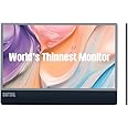 SOTSU UltraSlim 12.5" Portable Monitor SUSPM12NB | FHD IPS Pivoting Dual Laptop Screen | Cellphone, Gaming, and Travel | PC, Chrome, Android, DeX Compatible