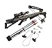 Carbon Express Intercept Supercoil LT Crossbow Kit (Rope Cocker, 3 Arrow Quiver, 3 Crossbolts, Rail Lubricant, 3 Practice Points, 4x32 Deluxe Lighted Scope), Kryptek Typhon Camo (NEW 2015 Model)