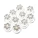 TOOGOO(R) 10X Spiral diamond twist Bridal Wedding Clip Hair Pin