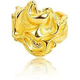 XUN Zhe Chunky Textured Rings For Women Adjustable Open Pleated Statement Rings Vintage Hammered Finger Ring Irregular Ocean Waved Knuckle Ring Jewelry Gifts