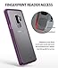 Ringke Fusion Compatible with Galaxy S9 Plus Case Ergonomic Transparent (Drop Defense) PC Back Drop Protection Shock Absorption Cover for Galaxy S 9 Plus (2018) - Orchid Purple