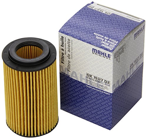MAHLE Original OX 153/7D2 ECO Engine Oil Filter, 1 Pack